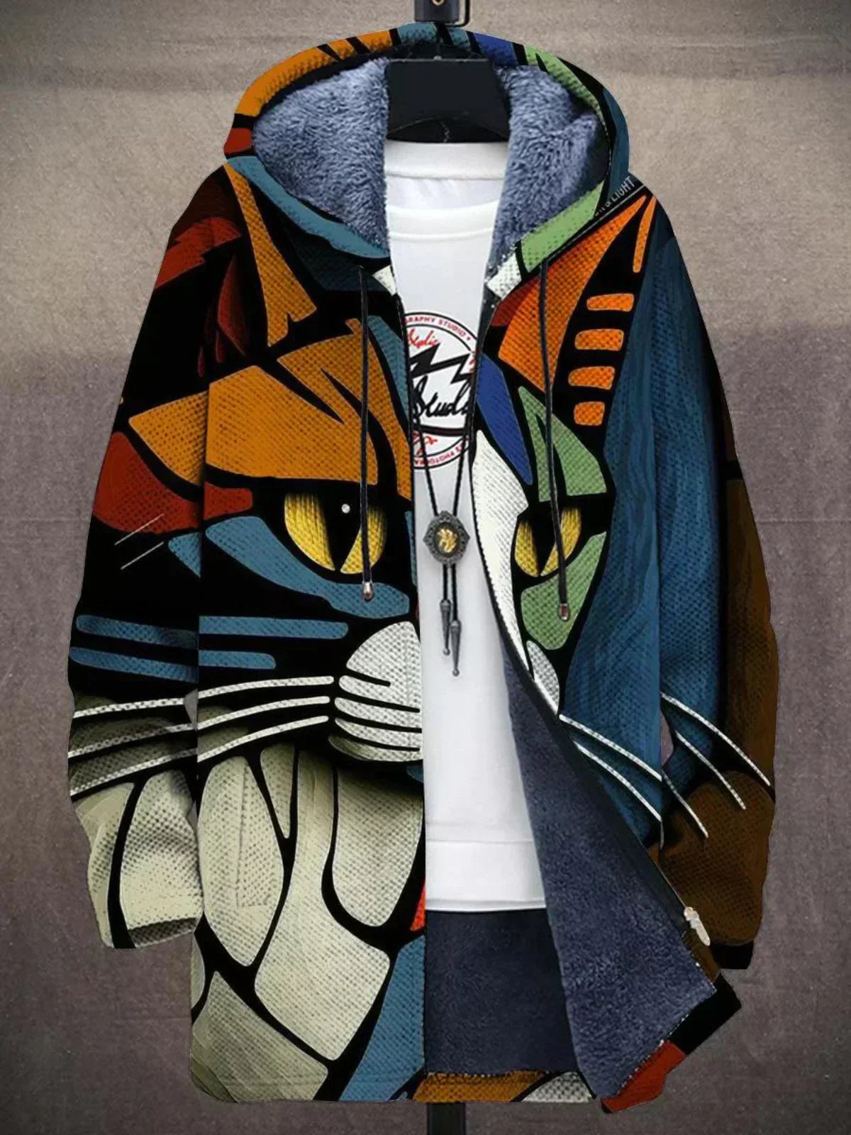 Carmen Elena | Chaqueta de Punto de Lujo de Inspiración Artística
