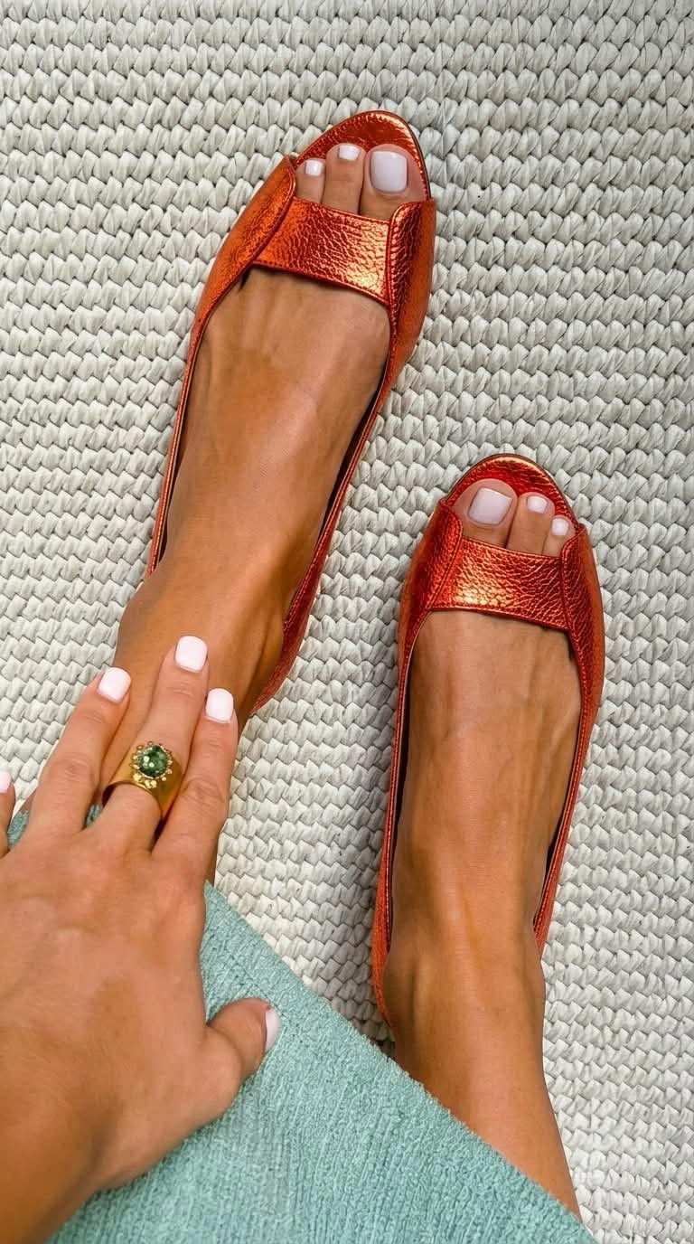 Adelina | Sandalias Doradas Cómodas y Chic
