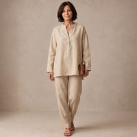 Lucinda | Conjunto Casual con Cuello en V