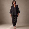 Lucinda | Conjunto Casual con Cuello en V