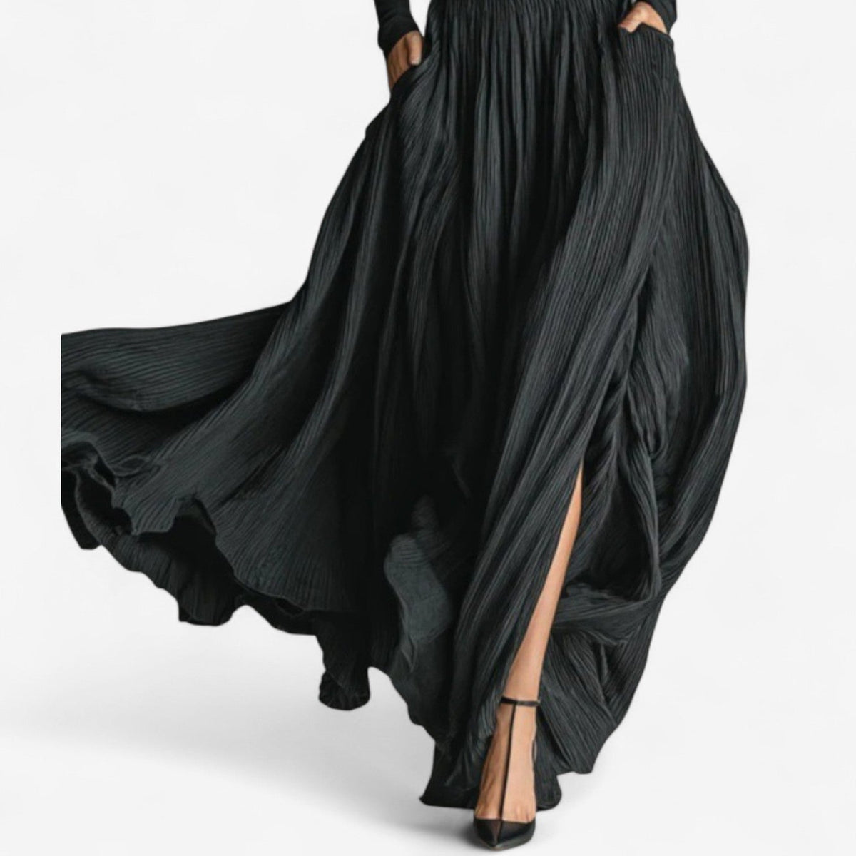 Ascensión | Vestido Maxi de Talle Alto