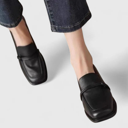 Rosa Ana | Mocasines Ortopédicos de Punta Cuadrada