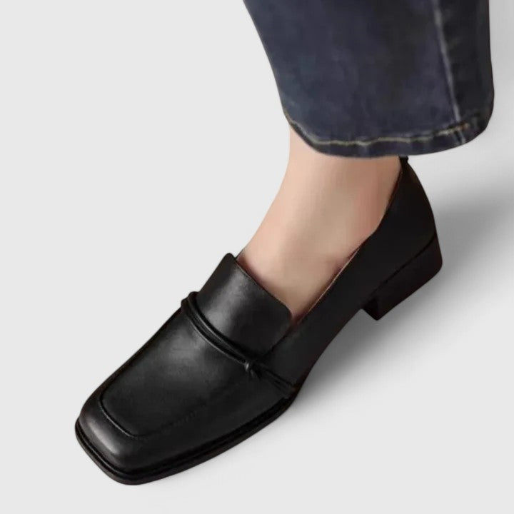 Rosa Ana | Mocasines Ortopédicos de Punta Cuadrada