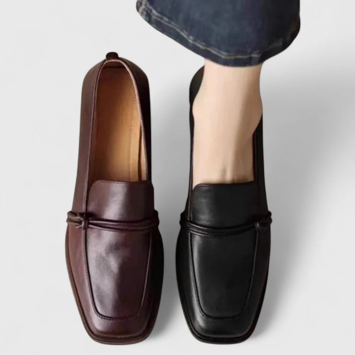 Rosa Ana | Mocasines Ortopédicos de Punta Cuadrada