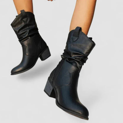 María Silvia | Botas de Piel Cómodas