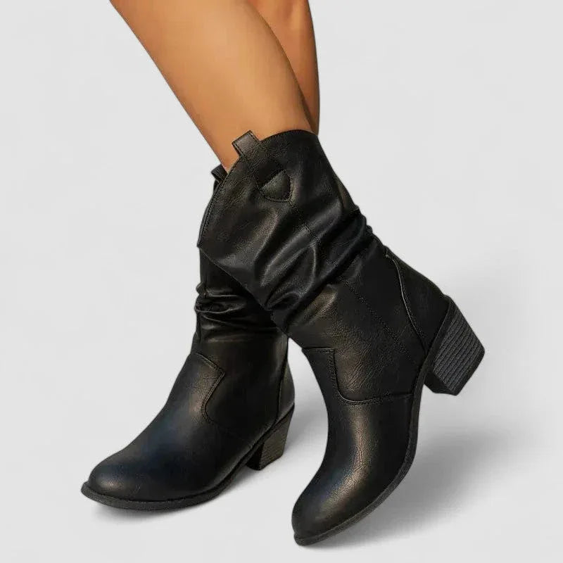 María Silvia | Botas de Piel Cómodas