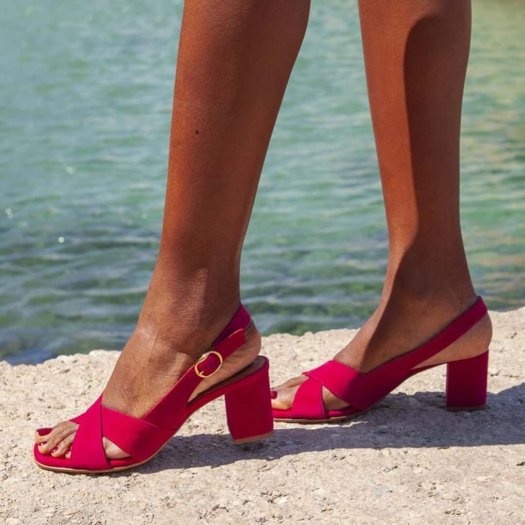 Celia | Sandalias de Verano Azul