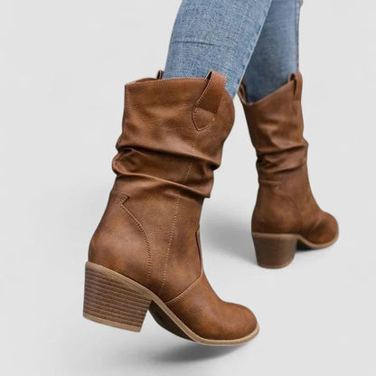 María Silvia | Botas de Piel Cómodas