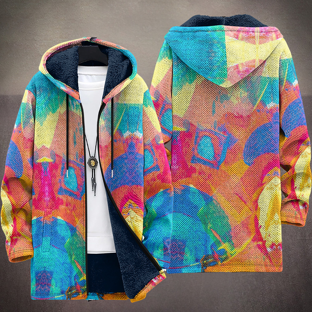 Carmen Gloria | Chaqueta de Punto de Lujo de Inspiración Artística