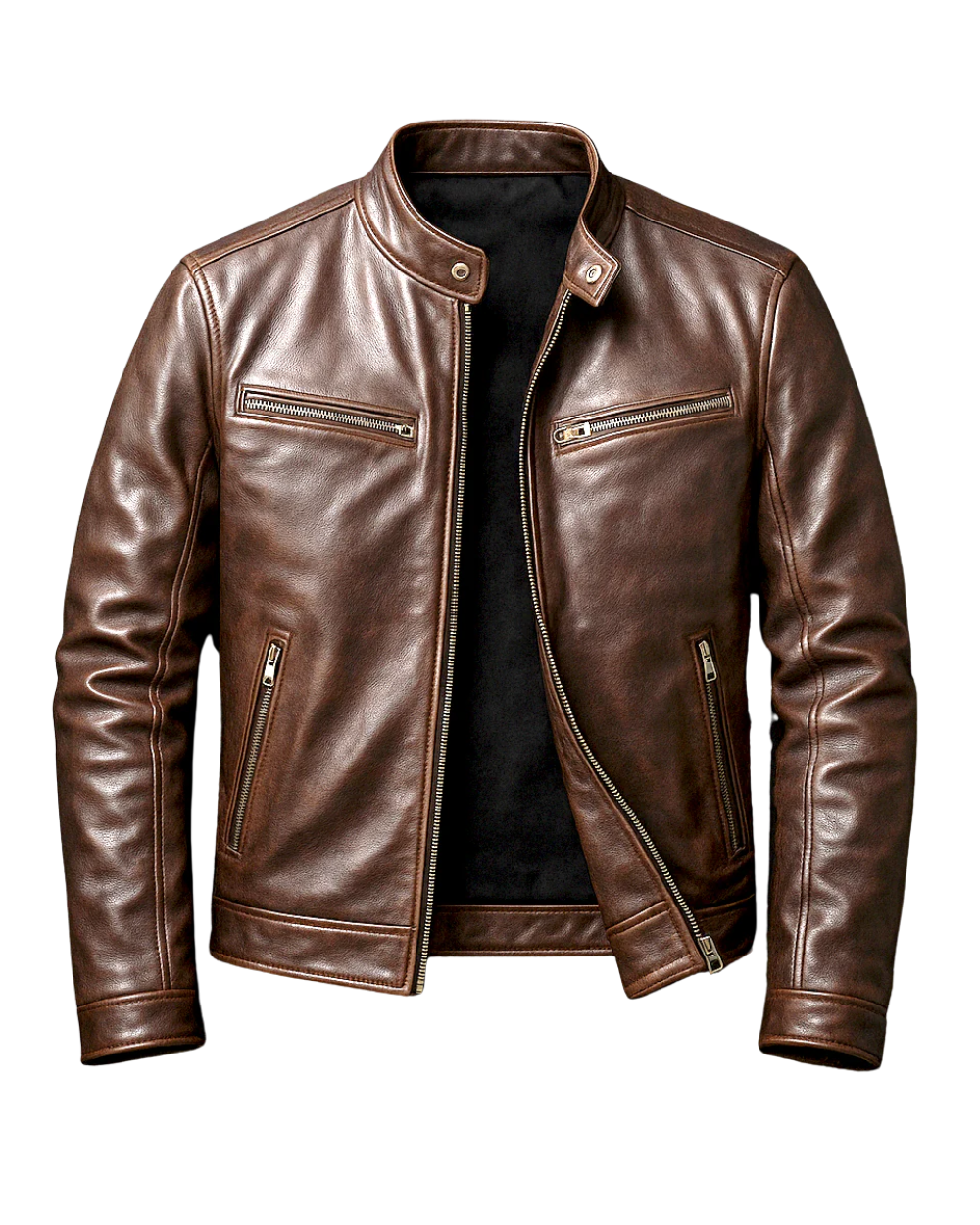 Guillermo | Chaqueta de Cuero Vintage