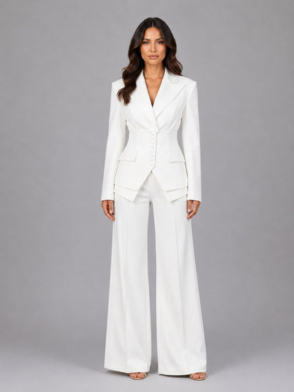 Mari Trini | Americana y Pantalón Palazzo