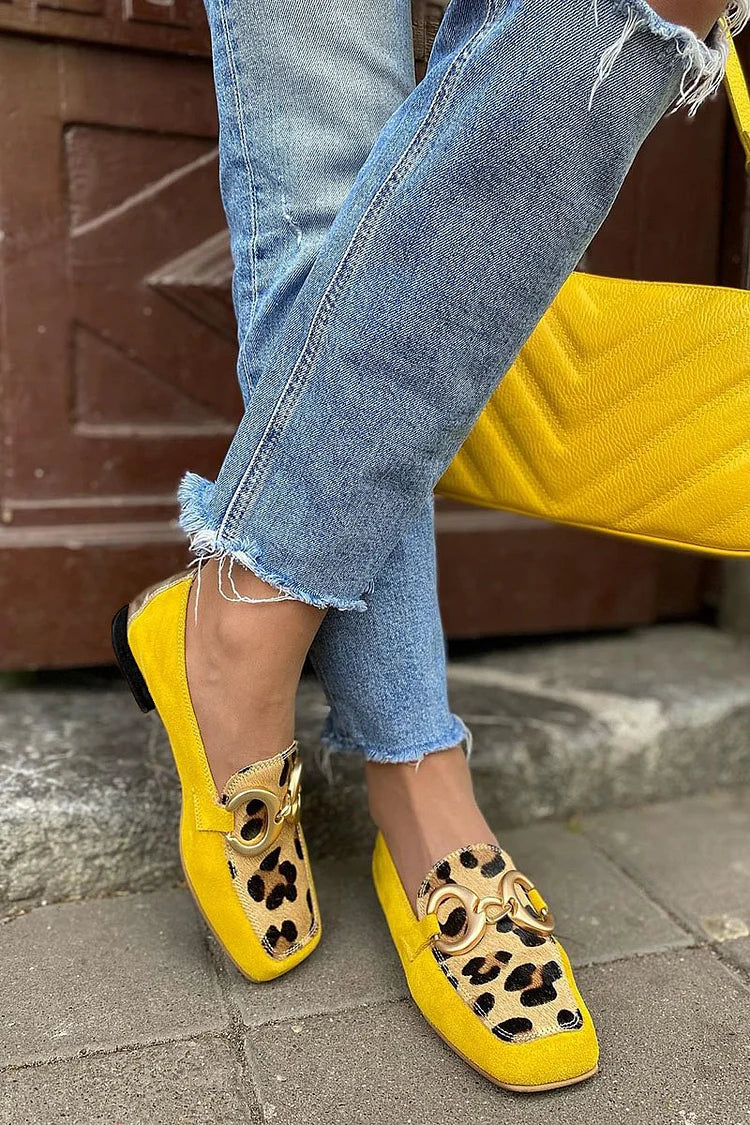 Ana Milagros | Mocasines con Estampado Animal