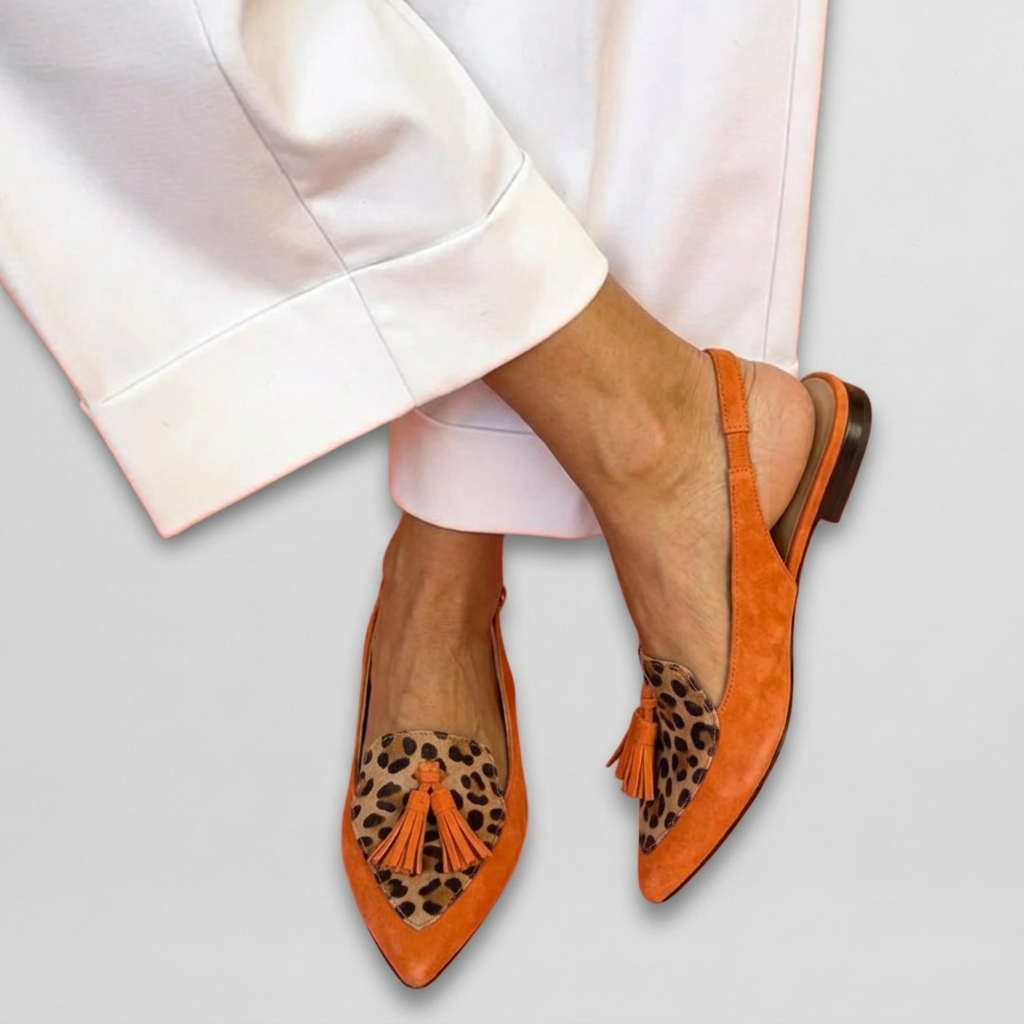 Juana Rosa | Sandalias con Tiras y Flecos
