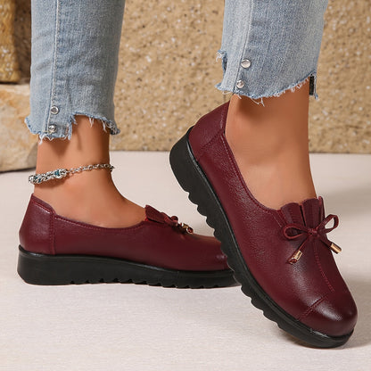 María Amparo | Mocasines Ortopédicos con Lazo
