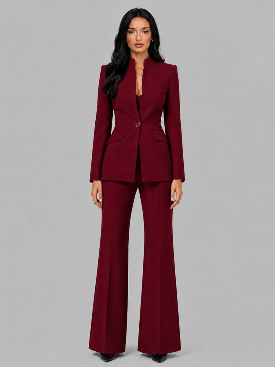 María Begoña | Traje con Pantalón Campana