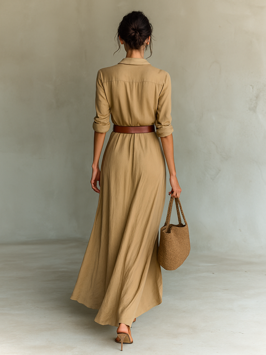 Elena | Vestido Largo Casual