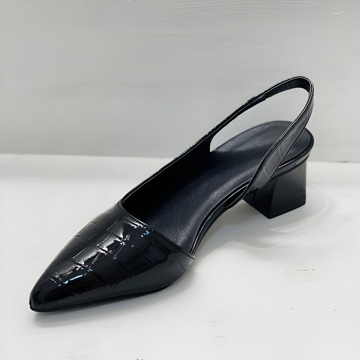 Mari Feli | Zapatos de Tacón con Puntera Ancha