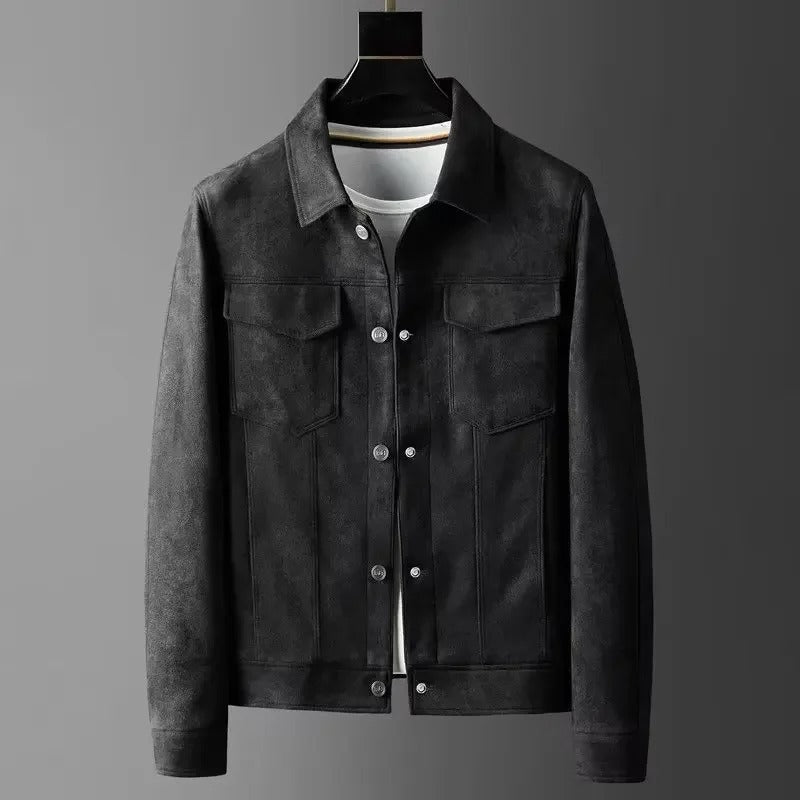Damián | Chaqueta Efecto Cuero Elegante
