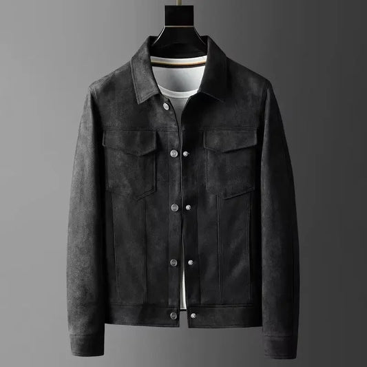 Damián | Chaqueta Efecto Cuero Elegante
