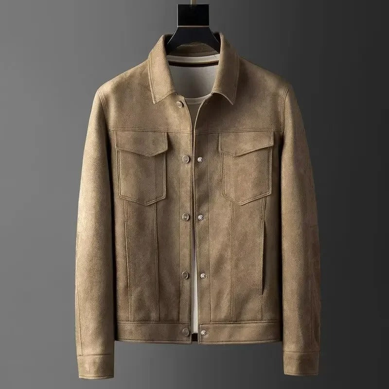 Damián | Chaqueta Efecto Cuero Elegante