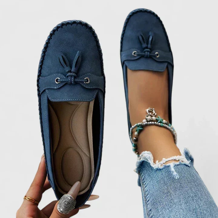 María del Pilar | Mocasines Cómodos con Lazo