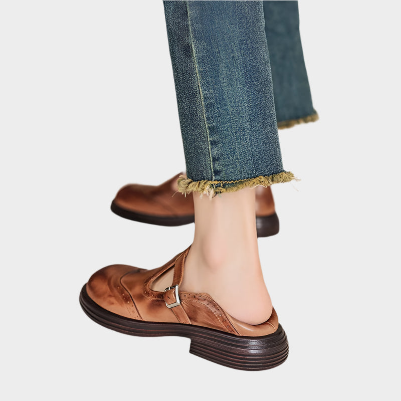 Rosario Pilar | Mocasines Clásicos con Hebilla