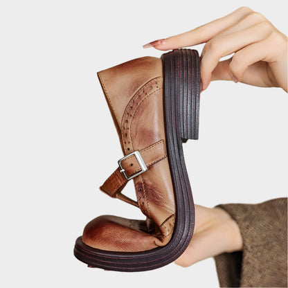 Rosario Pilar | Mocasines Clásicos con Hebilla