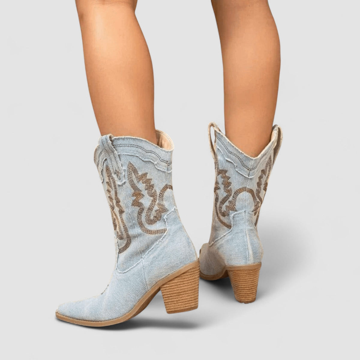 Ana | Botines Camperos Bordados