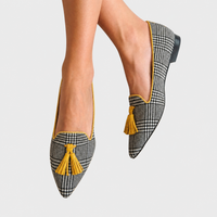 Marta Cristina | Mocasines con Estampado de Rombos