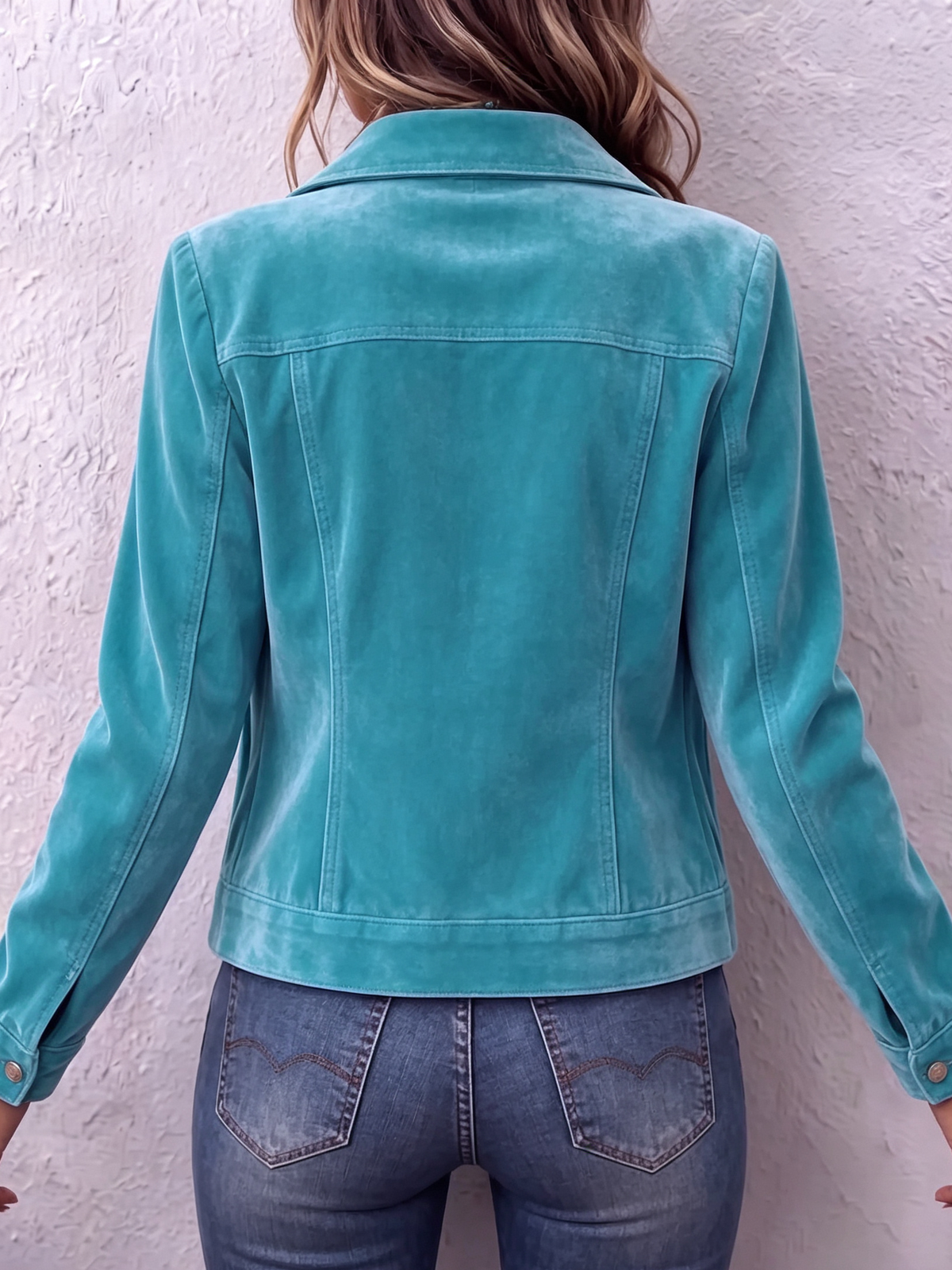 Cristina Isabel | Chaqueta de Terciopelo Vintage Bohemia