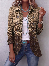 Fabiola | Chaqueta Leopardo con Volantes