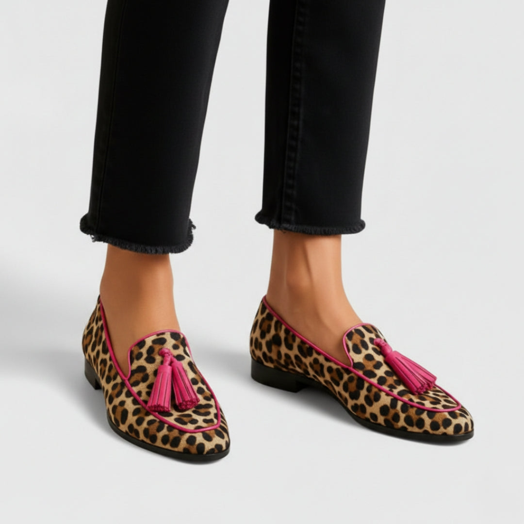 Rosa Pilar | Mocasines Elegantes con Soporte Extra