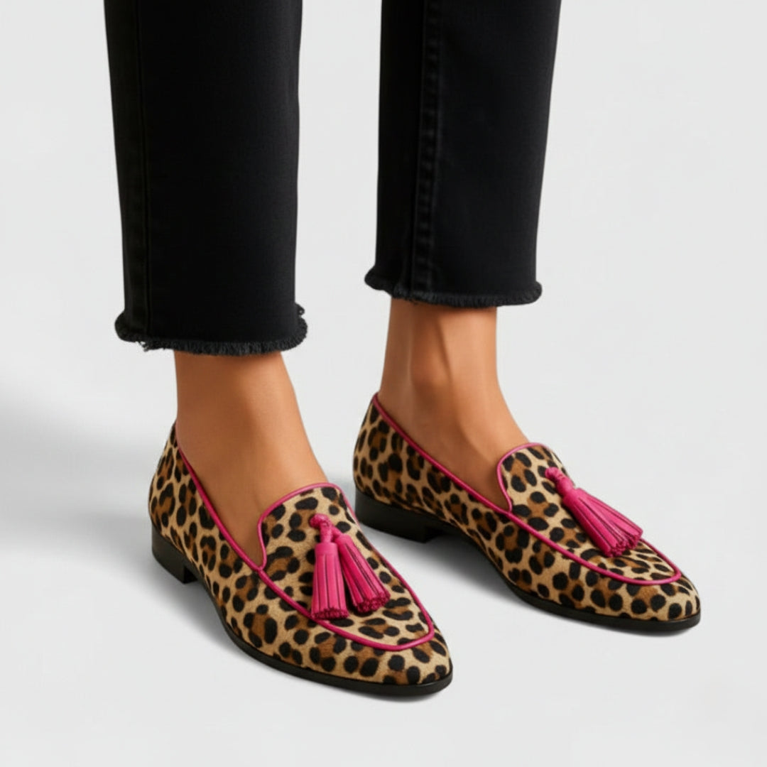 Rosa Pilar | Mocasines Elegantes con Soporte Extra