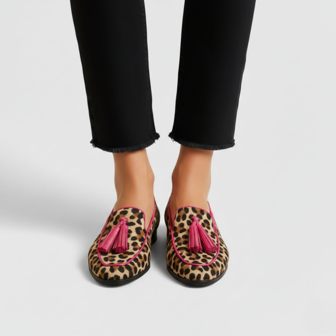 Rosa Pilar | Mocasines Elegantes con Soporte Extra
